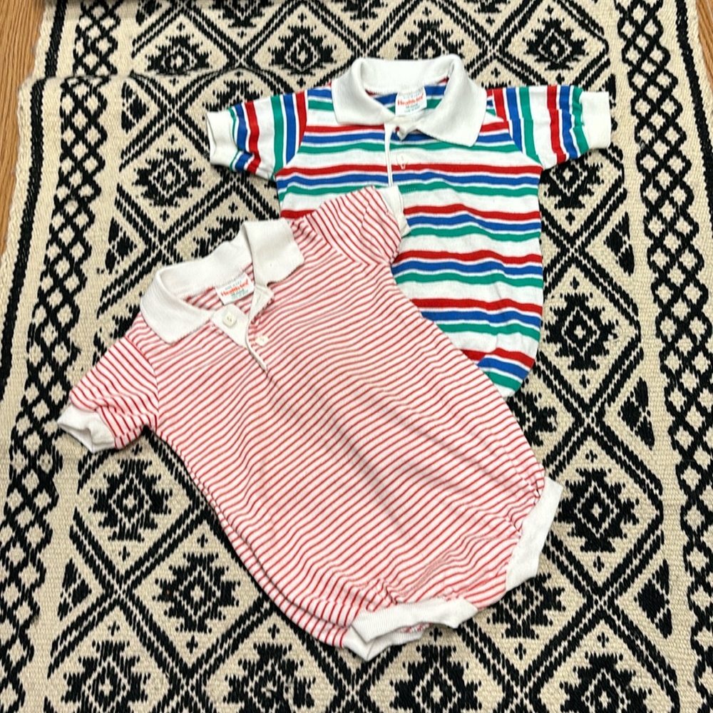 Health-tex Polo Bubble Romper Bundle